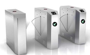 Thâm Quyến An Toàn Trẻ Em An Ninh Mặt Đầu Cuối Công Nhận Mã Vạch Vé Barrier Flap Cửa Quay Cổng - Product Image 5