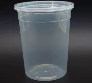 HACAMY-Contenedores de sopa de 32oz, desechables, resistentes a las fugas, para comida de cocina y comida - Product Image 1