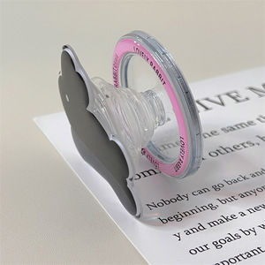 Cute <b>Cartoon</b> Magnetic Phone Stand Universal Magnetic Adsorption Airbag Bracket Lazy Desktop Back Paste Holder - Product Image 5