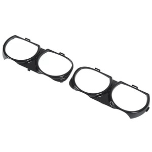 Dodge Challenger Headlight Bezels 68259053AB 68259052AB <b>Clip</b> On Plastic <b>Trim</b> Covers - Product Image 4