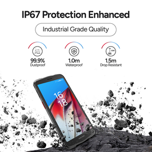 เครื่องเก็บข้อมูล Meferi Me61 6 นิ้ว สำหรับงานอุตสาหกรรม ทนทาน กันน้ำระดับ IP67 เครื่องอ่านบาร์โค้ดแบบพกพา ระบบแอนดรอยด์ สำหรับงานโลจิสติกส์ - Product Image 3