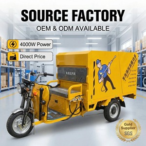 Nuova Idropulitrice Multifunzione ad Alta Pressione con <span class=keywords><strong>Acqua</strong></span> Fredda, Pressione Regolabile, 4000W, Serbatoio da 200 Galloni per Uso Commerciale - Product Image 2