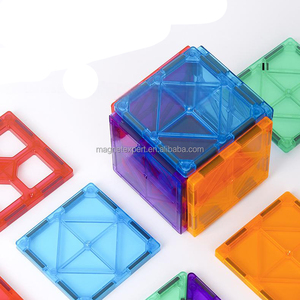 Vật Liệu ABS Nam Châm Gạch Xây Dựng Khối Thiết Lập Mini Đồ Chơi Thiết Lập Của Vuông Khối Từ Tính Cho Trẻ Em - Product Image 3