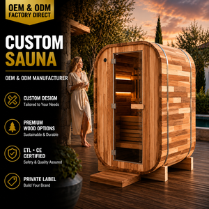 Cabaña Compacta de Madera para una Persona, de Cedro Rojo Canadiense, para Uso en el Hogar, Marca HG - Product Image 1