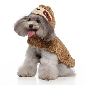 2024 Halloween noël animal de compagnie drôle Dressing paresseux Cosplay haute qualité fête habiller pyjamas pour toutes les tailles chiens chats