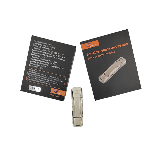 Vaseky 2 in 1 Type C USB Flash Drive 128GB 256GB 512GB 1TB USB3.0 Pendrive for Phone and PC