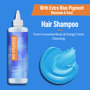 Prodotti professionali per la cura dei capelli Set No giallo <span class=keywords><strong>arancione</strong></span> Gel <span class=keywords><strong>Shampoo</strong></span> e balsamo per la protezione della lucentezza e del colore - Product Image 4