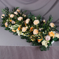 2026 Hot-Selling Bruiloftdecoratie & -benodigdheden Kunstbloemen Paneel Welkomstrij Decoratie Bloemen Tafelbloemen