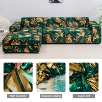 Offre Spéciale Housses de Canapé Imprimées Personnalisées, Housse Extensible Spandex de Haute Qualité, Housse de Protection Universelle Tout-Compris pour Canapé