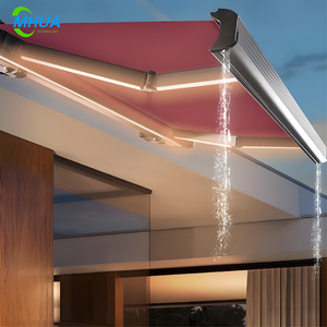 Gran oferta, toldo <span class=keywords><strong>de</strong></span> aluminio retráctil <span class=keywords><strong>de</strong></span> casete completo, tasa competitiva, sombra <span class=keywords><strong>de</strong></span> pared retráctil <span class=keywords><strong>para</strong></span> jardín al aire libre, Patio, terraza - Product Image 3