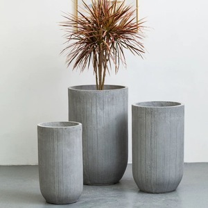 Recién llegado directo de fábrica: maceta de cerámica extragrande con amplia apertura para el hogar, sala de estar, decoración de plantas verdes - Product Image 1