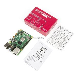 לוח פיתוח <span class=keywords><strong>Raspberry</strong></span> <span class=keywords><strong>Pi</strong></span> <span class=keywords><strong>4</strong></span> דגם B מקורי עם זיכרון RAM בנפחים של 1GB, 2GB, 4GB ו-8GB, החדש ביותר, מיוצר בבריטניה עם מערכת הפעלה לינוקס. - Product Image 5