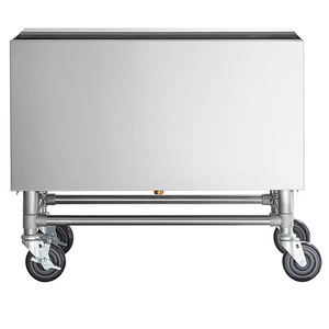 Ticari açık ve <span class=keywords><strong>Bar</strong></span> istasyonu buz Bin lavabo <span class=keywords><strong>Bar</strong></span> buz kovası sepeti ile sürgülü kapak ile Caster mobil buz kutusu - Product Image 1