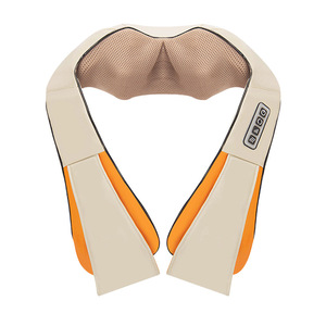 Neck Massager Electric Rechargeable With Heating Function For Home Use PU Leather Material MRT-9 - Product Image 1