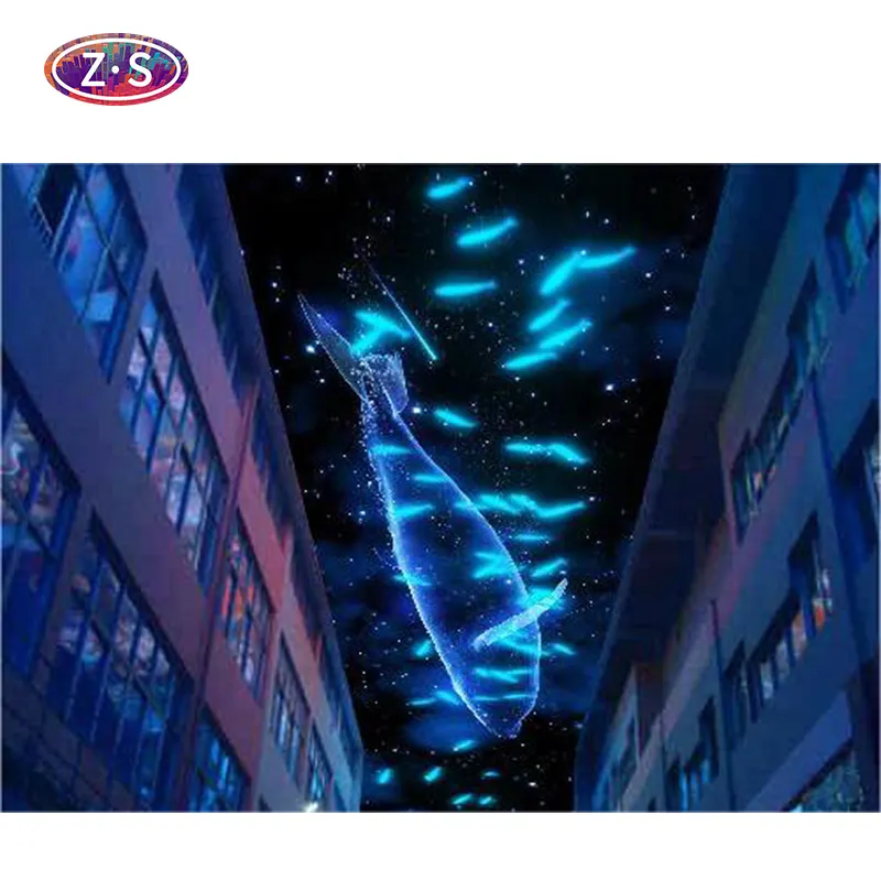 Hot Sale 3D Immersive Hologram Sky Interactive Ceiling Large Screen Projector System