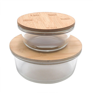 กล่องใส่อาหารทำจากแก้วบอโรซิลิเกตทรงสี่เหลี่ยมผืนผ้าปลอดภัยต่อไมโครเวฟกล่องเก็บ1-3L แบบปรับแต่งได้ทันสมัย - Product Image 1