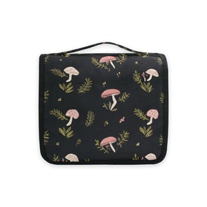 Sac de toilette suspendu personnalisé de haute qualité, imperméable, entièrement imprimé, sac de rangement pour produits de nettoyage, impression à la demande - Grande Vente - Product Image 2
