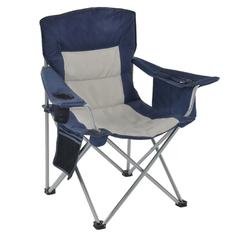 D 접이식 휴대용 의자 접이식 의자 캠프 야외 럭셔리 접이식 정원 의자 금속 철강 및 옥스포드 천