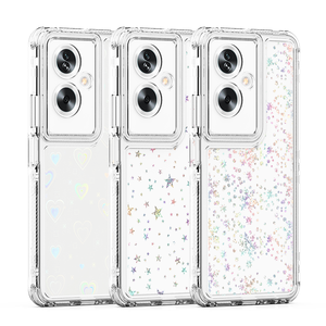 เคสโทรศัพท์กลิตเตอร์360ลายกระดาษสลักลายด้วยเลเซอร์ป้องกันทั้งตัวแบบกำหนดเองสำหรับ <span class=keywords><strong>OPPO</strong></span> A79 5g - Product Image 6