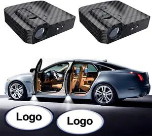 ไฟ LED โปรเจคเตอร์ติดประตูรถยนต์,ไฟ LED ติดโลโก้ได้ตามต้องการสำหรับตกแต่งภายในรถยนต์
