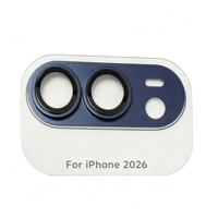 Protecteur d'objectif d'appareil photo Duo Max pour iPhone, étanche, dureté 9H