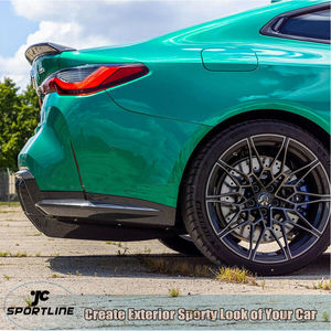 Pour BMW G82 M4 coupé 2021-2023 séparateurs de pare-chocs arrière en carbone véritable - Product Image 3