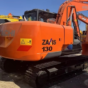 Mini Excavadora Usada de 12.5 Toneladas Hitachi Zx130 en Venta, Excavadora de Segunda Mano con Pocas Horas de Trabajo en Buenas Condiciones, Disponible en Stock - Product Image 1