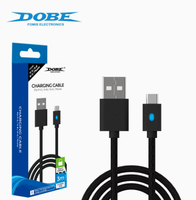 Câble de charge et de données 3M pour manette PS5/Switch Pro, câble de chargeur USB pour manette PS 5 avec voyant lumineux