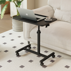 <span class=keywords><strong>Mesa</strong></span> Plegable Moderna de Metal <span class=keywords><strong>para</strong></span> Portátil y Escritorio Ajustable <span class=keywords><strong>para</strong></span> Dormitorio, Eleva tu Espacio de Vida - Product Image 6