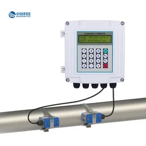 Lưu lượng kế dầu nhiên liệu diesel Flow Meter modbus nước siêu âm đo lưu lượng nước