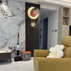 Venta Directa de Fábrica, Arte Decorativo para Paisajes, Impresión UV, Decoración del Hogar, Reloj de Hierro Acrílico, Pintura, Arte de Pared, Luces LED - Product Image 5
