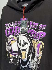 Eso es un montón horrible de COUPH SYRUP de alta calidad 100% algodón al por mayor High Street Alphabet Trendy Brand Loose Casual Hoodie - Product Image 4