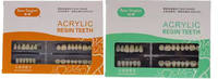 Dents en résine acrylique dentaire, dents synthétiques multicouches, prothèse dentaire complète