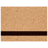 Ebauches de similicuir lasérisable en cuir brut avec dos gris sans cuir adhésif Laserd couleur noir