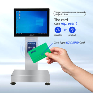 Balance intelligente SOHE 15 kg en acier inoxydable <span class=keywords><strong>avec</strong></span> lecteur de carte, comptage de pièces, statistiques, écran tactile étanche pour fruits de mer et viande, OEM ODM - Product Image 2