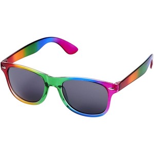 Occhiali da sole Vintage di alta qualità da donna in Nylon polarizzato con struttura in metallo bianco tartaruga Arcobaleno alla moda - Product Image 1