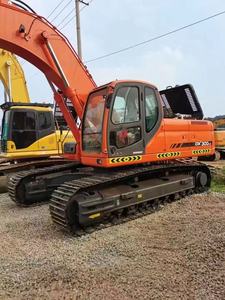 Excavatrice sur chenilles hydraulique Doosan Dx300 d'occasion, 29,6 tonnes, faible nombre d'heures de travail, moteur de haute qualité, PLC - Product Image 2