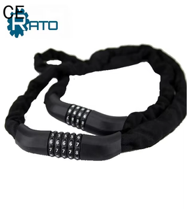 Antivol de vélo en gros d'usine, code à combinaison à 5 chiffres, chaîne de vélo, câble de 100 cm, antivol de cyclisme - Product Image 4