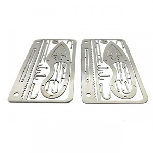 Herramientas Multifuncionales de Supervivencia de Acero Inoxidable de 10.1 cm, Equipo de Pesca para Actividades al Aire Libre, Artículos Esenciales Portátiles para Acampar - Product Image 3