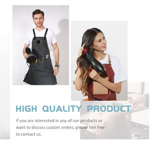 Chales de peluquería de <span class=keywords><strong>princesa</strong></span> para peluquero, extensiones de delantal personalizadas con bolsillos, para estilista - Product Image 2