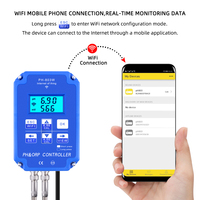 Pengontrol Meter Uji PH Air Taman Rumah dengan Akurasi Tinggi dan Kontrol WIFI