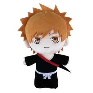 Lindo juguete de peluche suave lejía Ulquiorra <span class=keywords><strong>Cifer</strong></span> Kuchiki Rukia Ichimaru Gin Anime Cosplay muñeco de peluche juguete 20cm almohada de peluche Fans regalo - Product Image 1