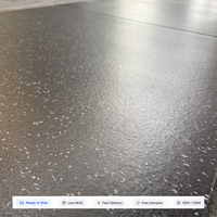 Tapis de sol de gym en caoutchouc durable et écologique, haute densité, amortissant les vibrations, antidérapant, en EPDM, pour la maison, le garage, la zone de tir, le jardin