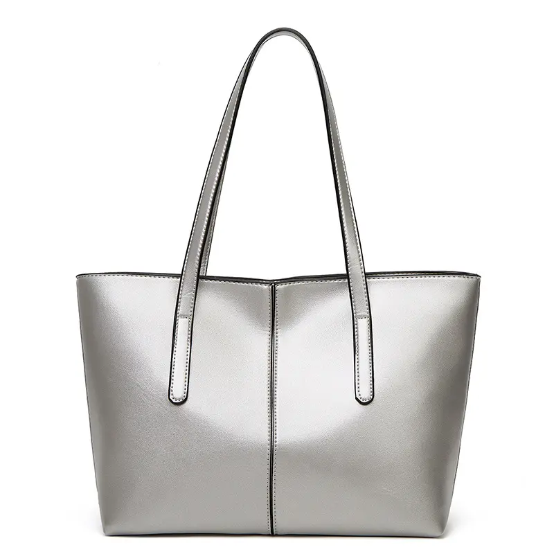 2022 Fashion Ladies Shoulder Large Capacity Tote Bag High Quality Girl Hand Bag Brand Luxury Pu Leather Handbag For Women