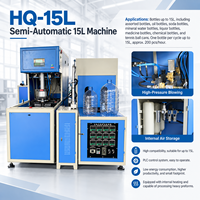 Machine de soufflage de bouteilles PET semi-automatique pour bouteilles d'eau et de boissons de 200 ml, 500 ml et 1 L