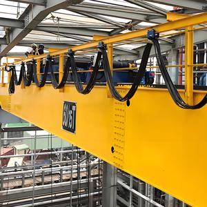 20ton 30ton 50ton 60ton 80ton <span class=keywords><strong>QD</strong></span> loại điện đôi dầm trên không đi du lịch cần cẩu với xe đẩy - Product Image 3