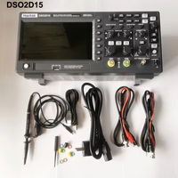 Hantek DSO2D15 Oscilloscope numérique 2 Canauxs150Mhz Stockage USB Multimètre Portable Testeur