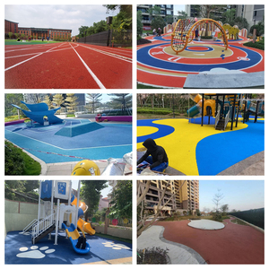 Wet Pour Elastic EPDM SBR Recycled <strong>Rubber</strong> <strong>Raw</strong> <strong>Material</strong> Mat Outdoor Safety <strong>Rubber</strong> Flooring Gym Floor Mat Indoor Cutting 1-4mm - Product Image 6