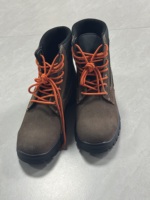 Bottes de pompier forestier montantes, résistantes aux flammes, avec semelle en acier anti-perforation, protection supérieure en caoutchouc pour la sécurité et le sauvetage