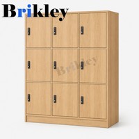 Brikley Bibliothèque Modulaire en Bois Massif pour Salon, Grande Capacité, Écologique, Design Mid-Century, Durable, Personnalisable